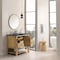 James Martin Vanities Breckenridge 36in Single Vanity, Light Natural Oak w/ 3 CM Charcoal Soapstone Top 330-V36-LNO-3CSP - alternate 3